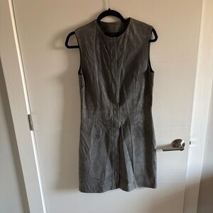 Balenciaga suede dress